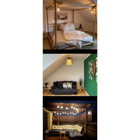 Bambus, Jungle, Dachterrasse & Bequem Bis Zentrum Radebeul Esterno foto